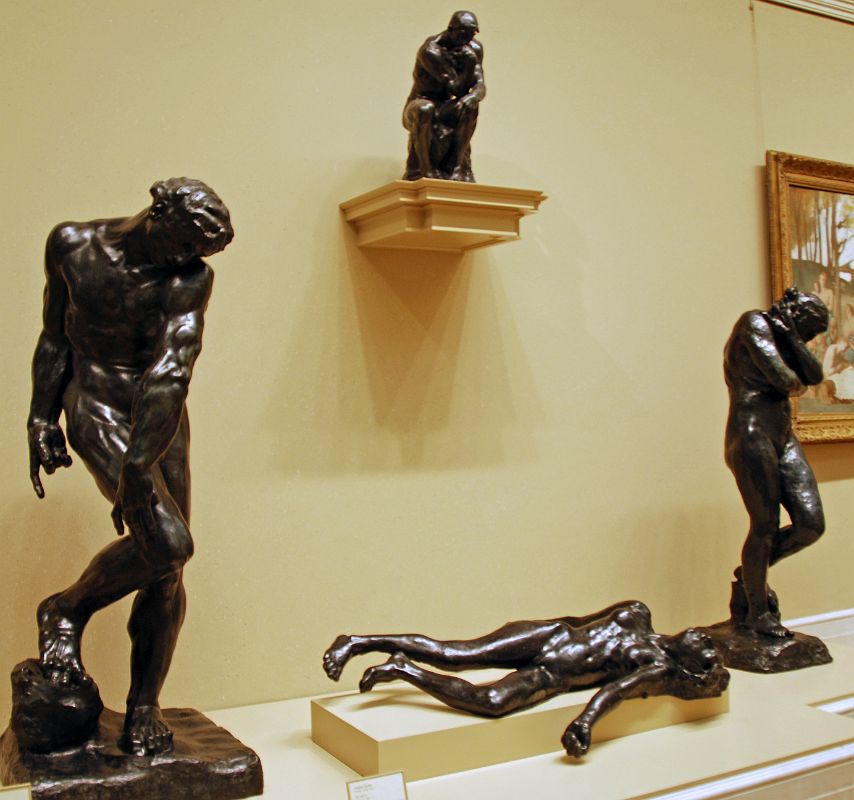 Met Highlights 13-1 Auguste Rodin - Adam, The Thinker, The Martyr, Eve